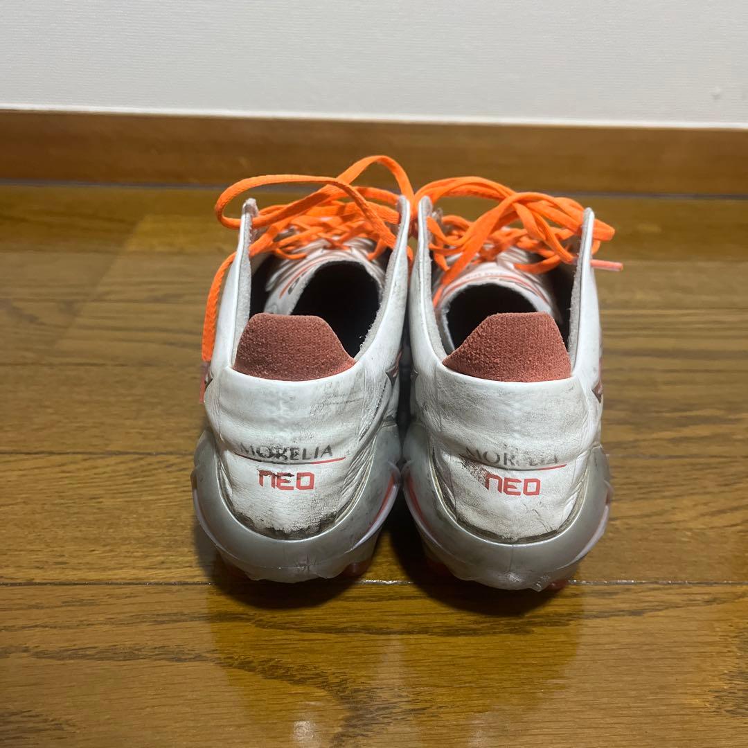 モレリアネオ4 JAPAN 27.5cm ホワイトレッド　白赤限定色