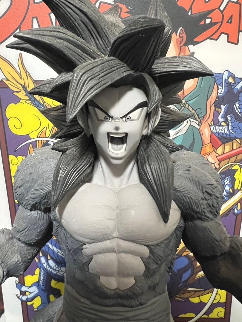 ドラゴンボール SMSP 孫悟空 超サイヤ人4 モノクロ
