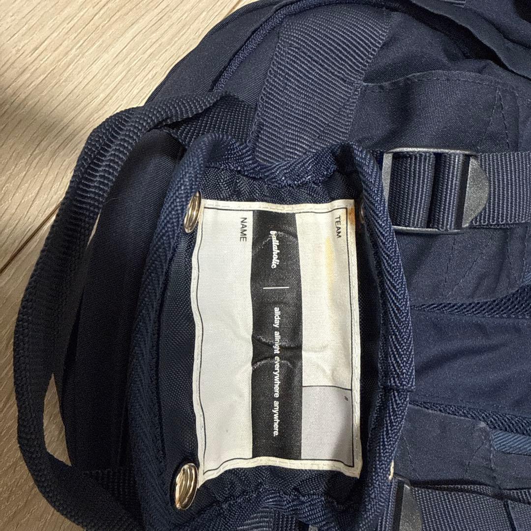 ballaholic バスケットボール用リュック ネイビー