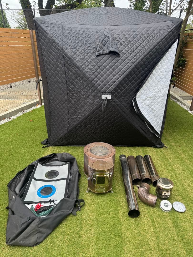 テントサウナセット一式　中古