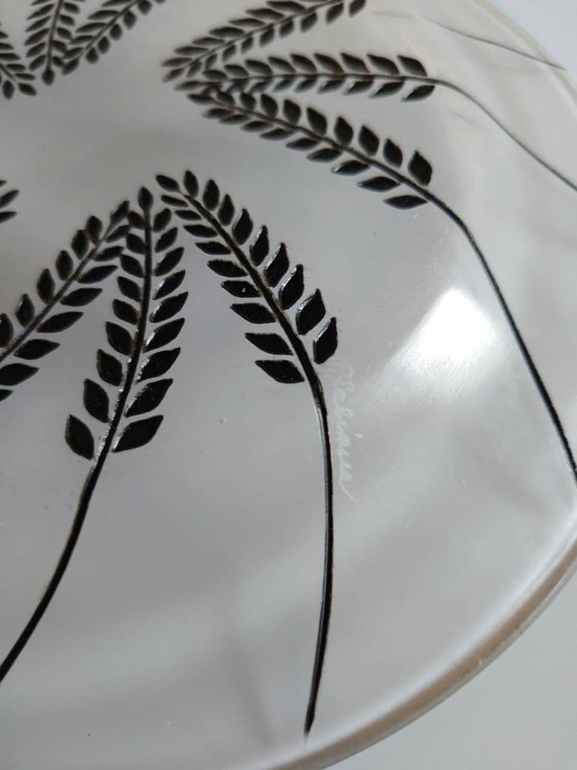 ルネ ٠ラリックR٠LALIQUEプレート皿Lucerne1943年