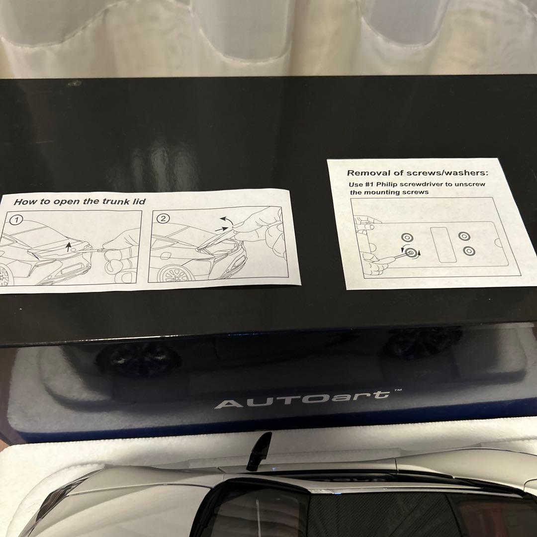 ひ*ろ様 オートアート レクサス lc500 ミニカー 1/18