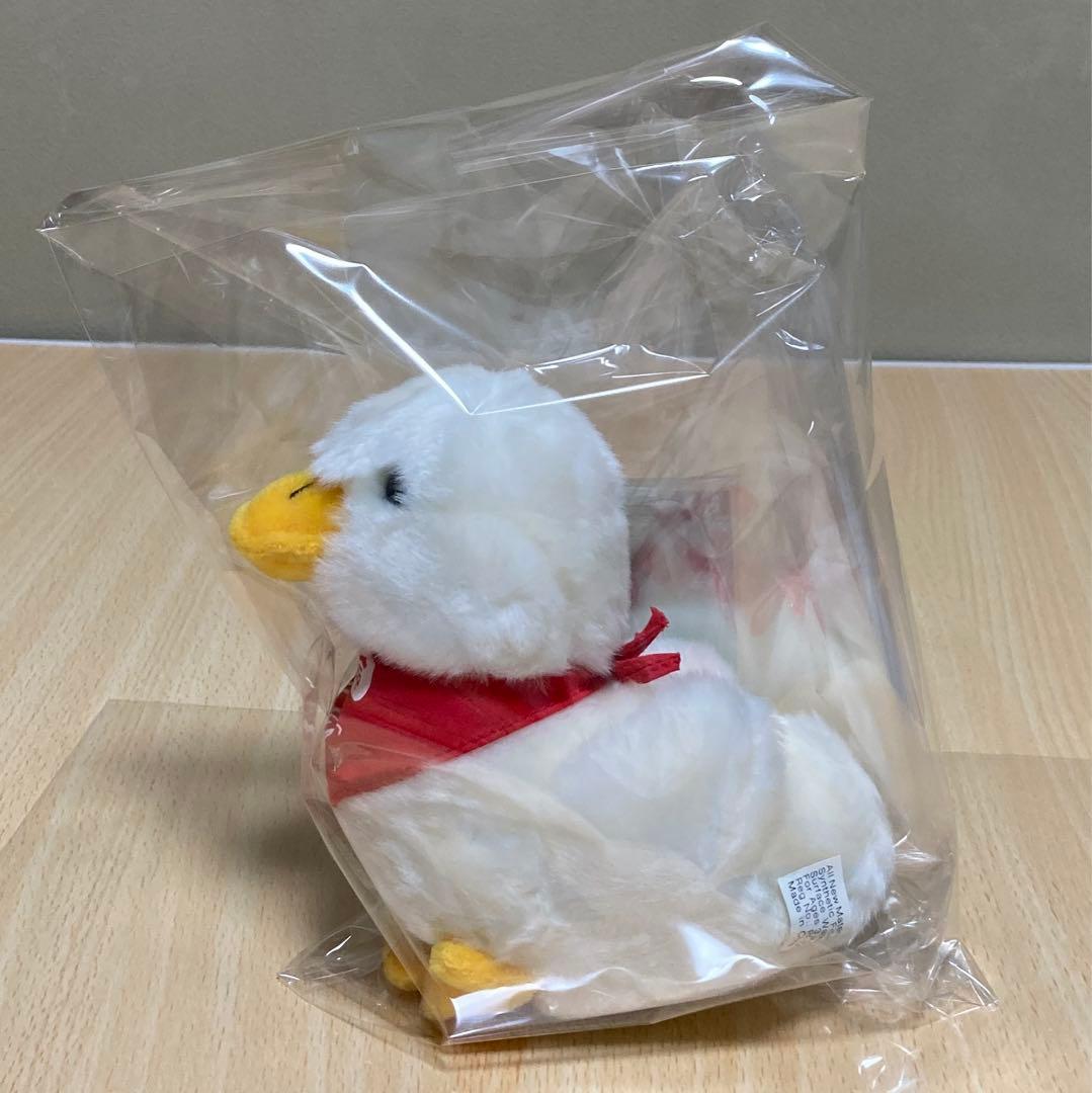 第一生命限定 アフラックダック 初期 ぬいぐるみ/非売品 ノベルティ/2001年