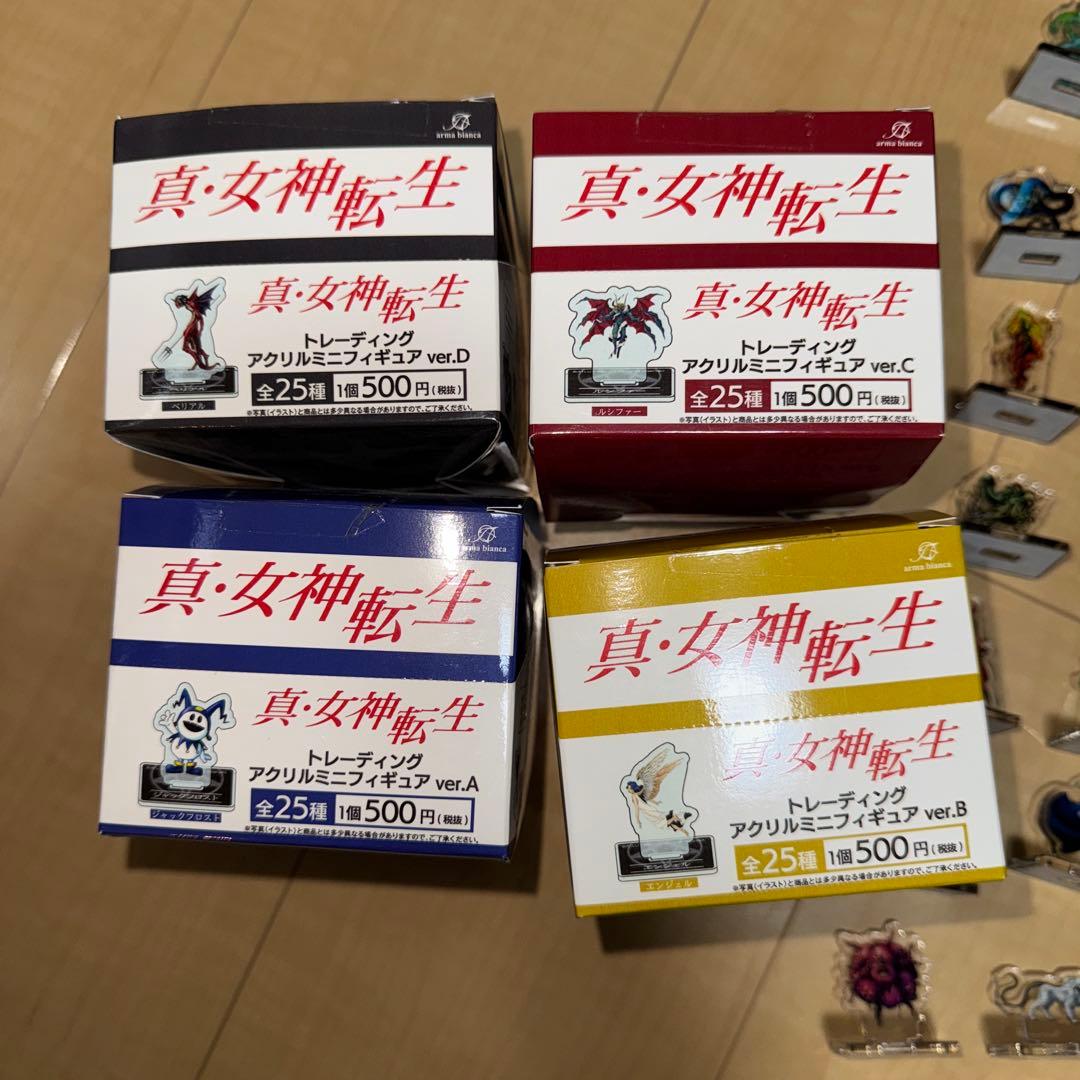 真・女神転生　トレーディングアクリルミニフィギュア　全100種　フルコンプ