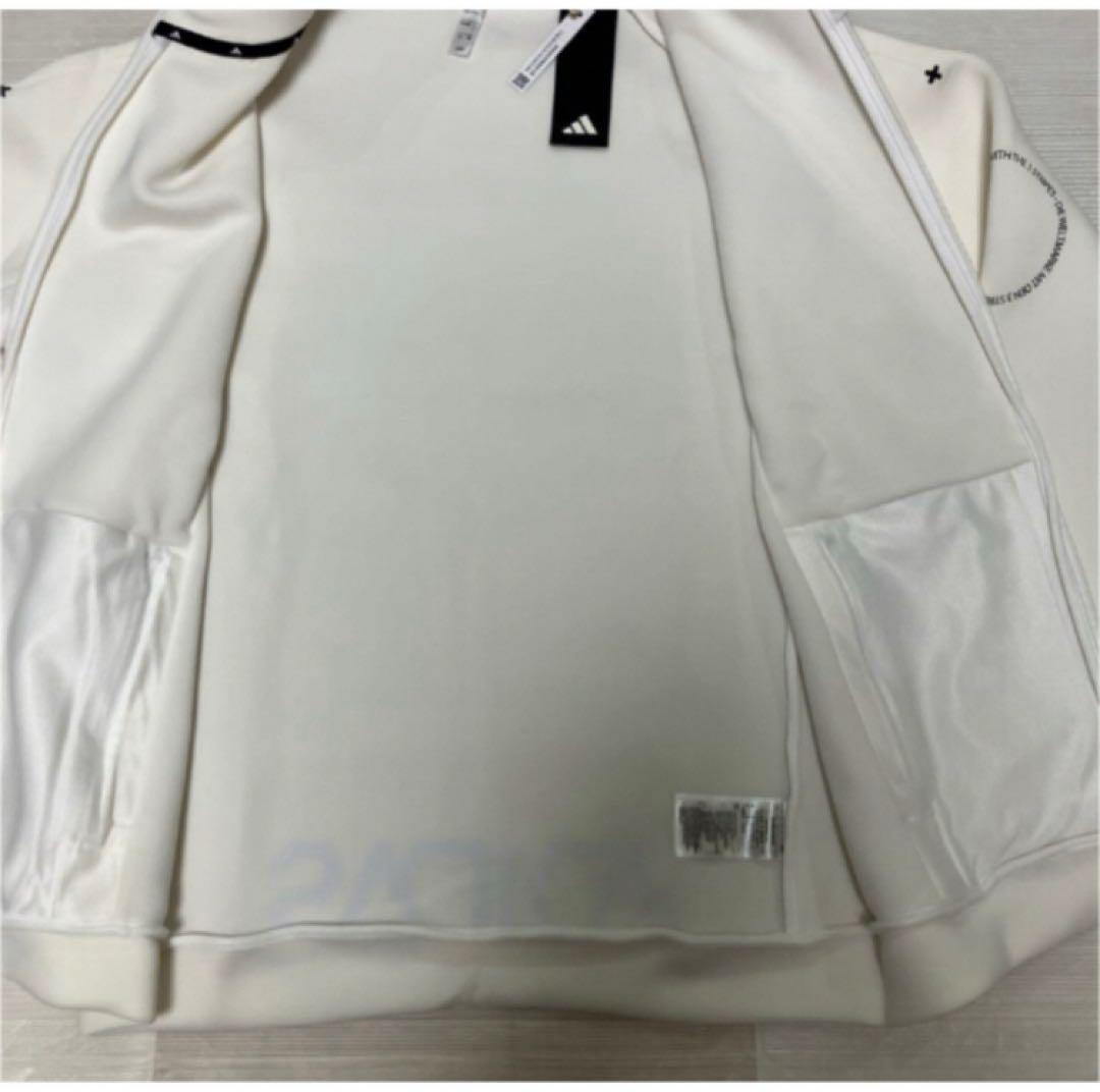 送料無料 新品 adidas GOLF ダンボールニット フルジップ M WT