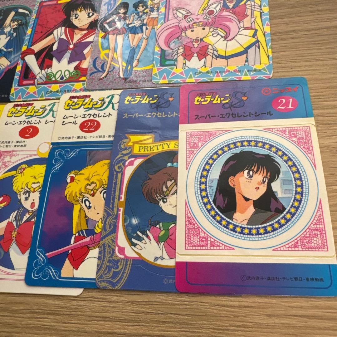 セーラームーン　ニッスイ　シール　まとめ売り【5466