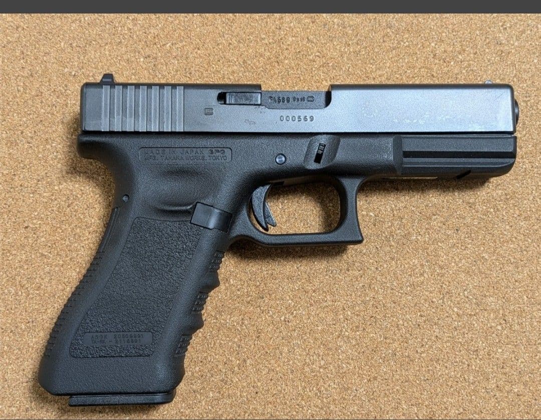 タナカ ワークス グロック18C 3rd エボ2 フレーム HW 製 発火済み