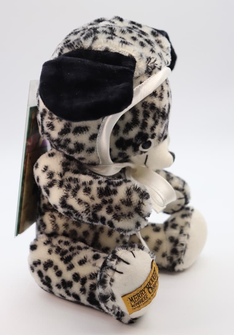 チーキー・リトル・パピィー ボネットを被ったダルメシアンのチーキー 白黒斑点