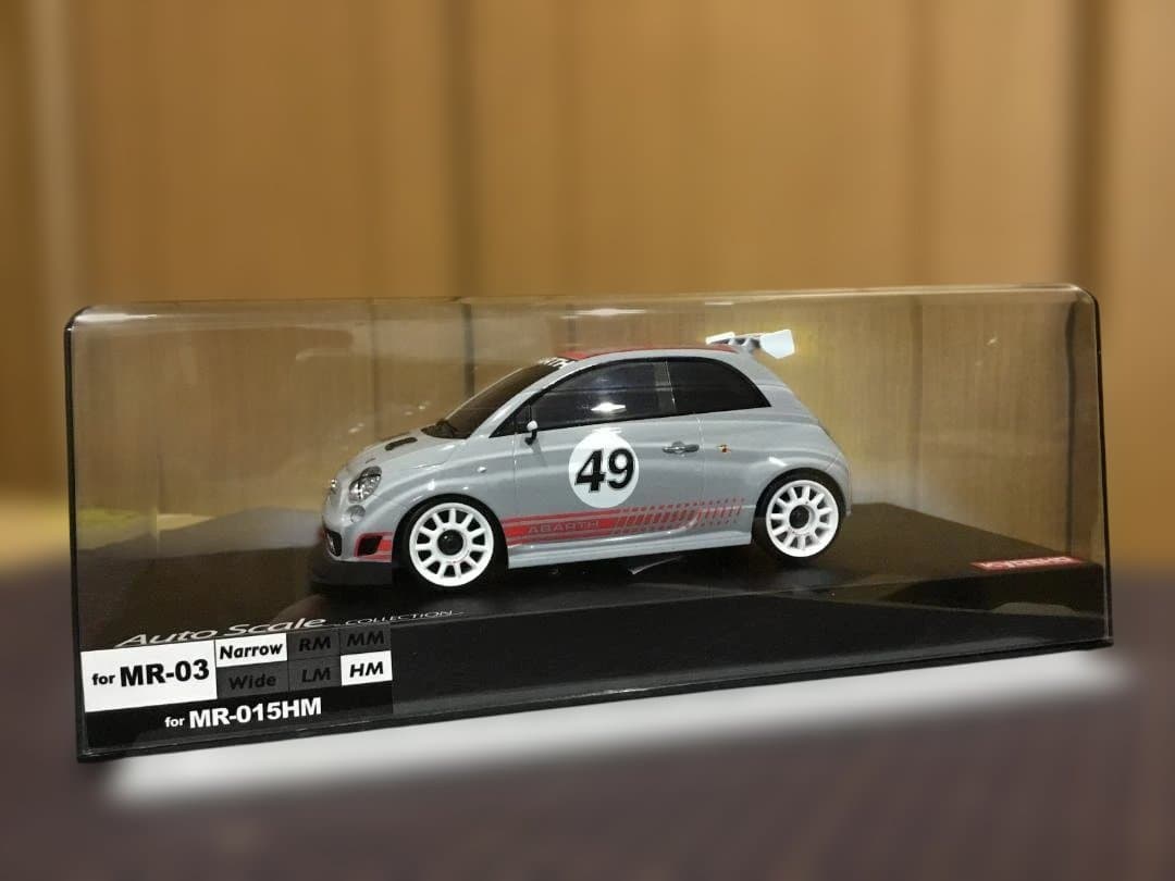 ミニッツＡＳＣ　アバルト500アセットコルセ（グレー）新品