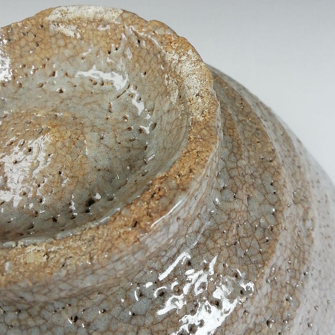 Ｔ７７１　茶碗　『高麗茶碗』『鳥嶺窯　長如 作』　共箱　抹茶碗　茶道具