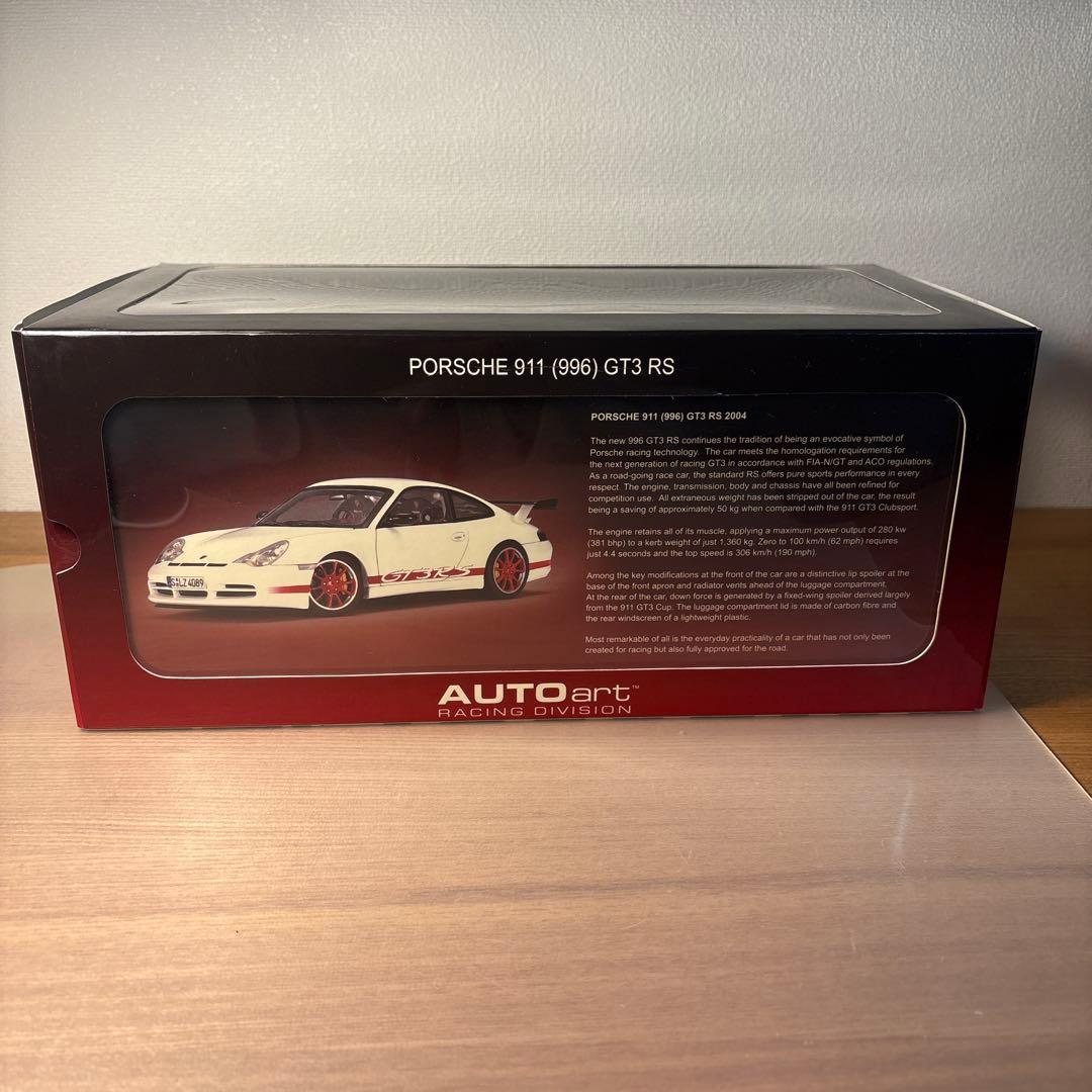 オートアート　911 996 gt3 rs 1/18 ミニカー