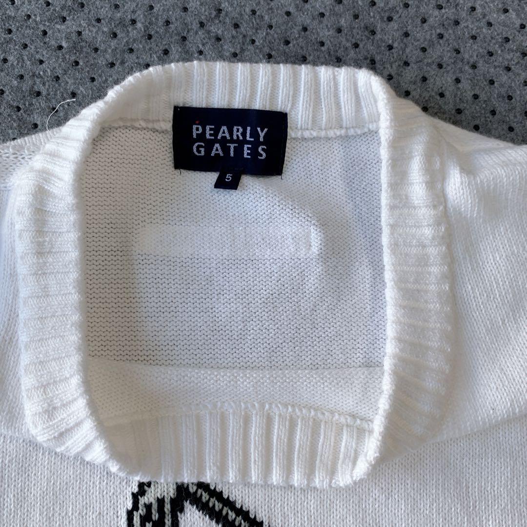 良品 パーリーゲイツ スポンジボブ コラボ ニット セーター ゴルフウェア 限定