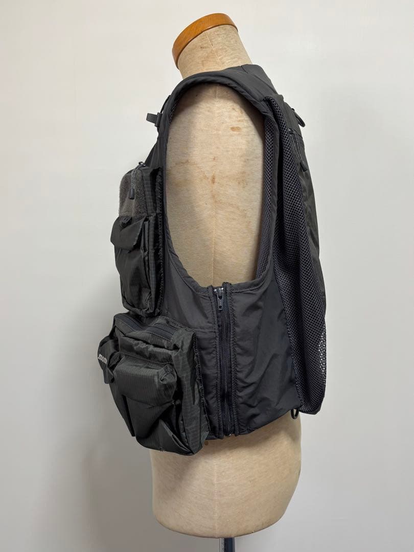 mont-bell フィッシングベスト ブラック