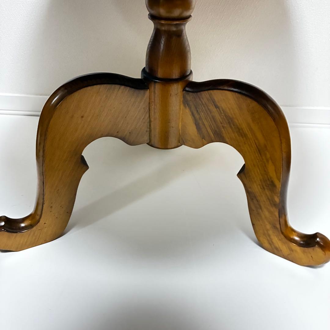 アンティーク　ラウンドテーブル　サイドテーブル　ダイニングテーブル