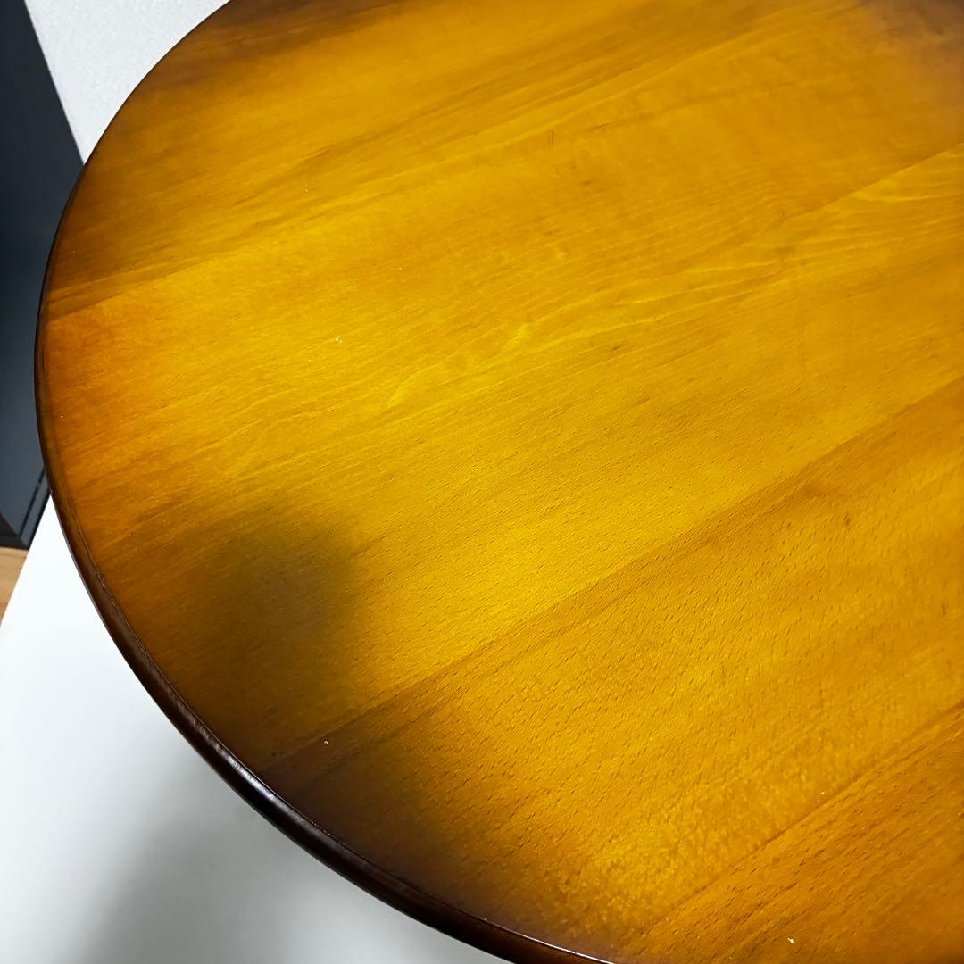 アンティーク　ラウンドテーブル　サイドテーブル　ダイニングテーブル