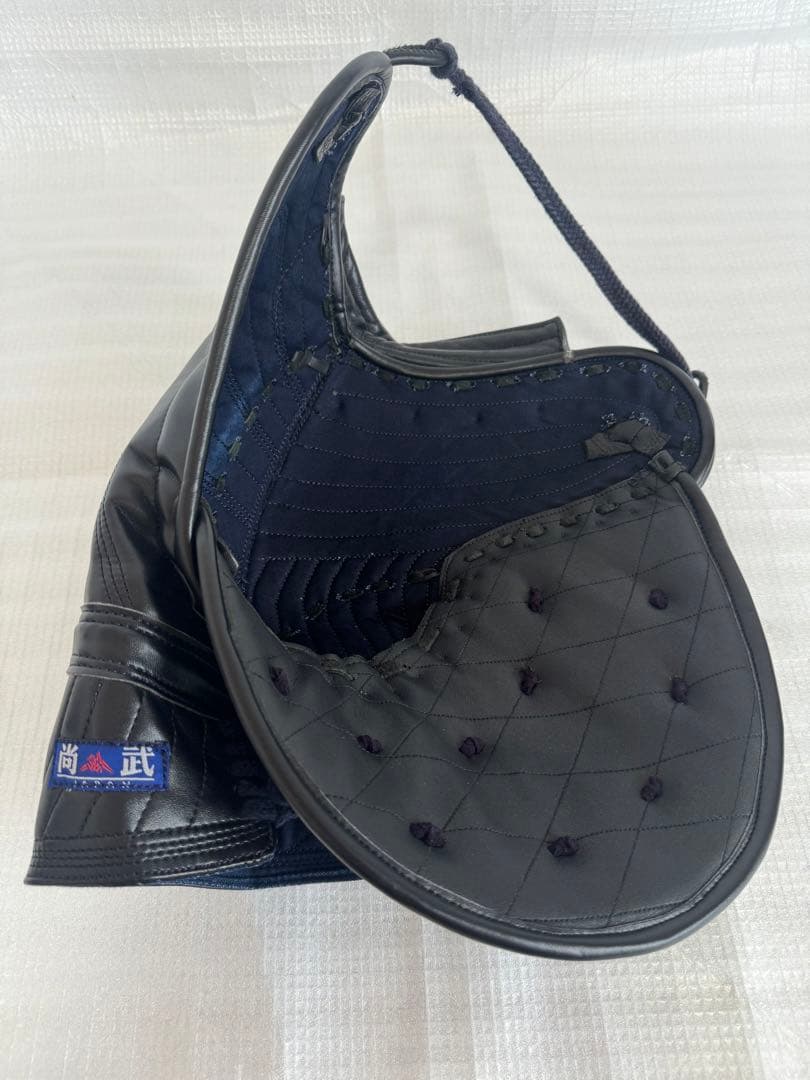 【美品】尚武 銃剣道防具 機械刺し