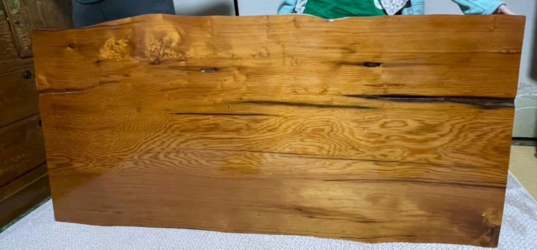 屋久杉座卓　一枚板テーブル