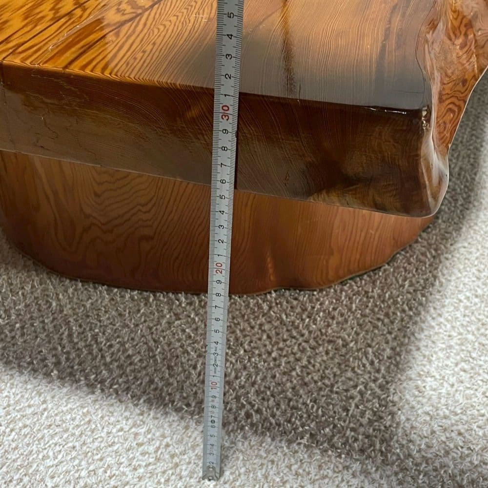 屋久杉座卓　一枚板テーブル