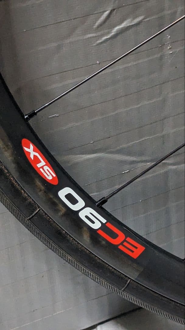 EASTON EC90SLX チューブラー　前後フルカーボン　ロードバイク