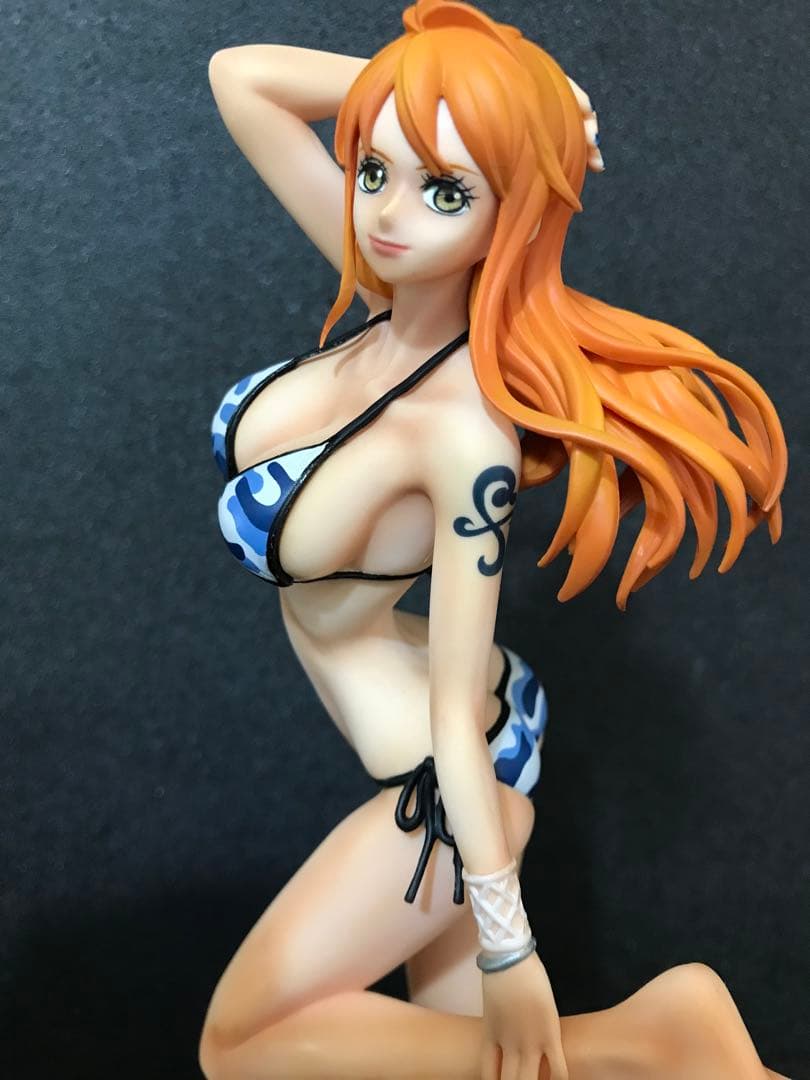 ワンピース ナミ フィギュア　リペイント　glitte &glamorous