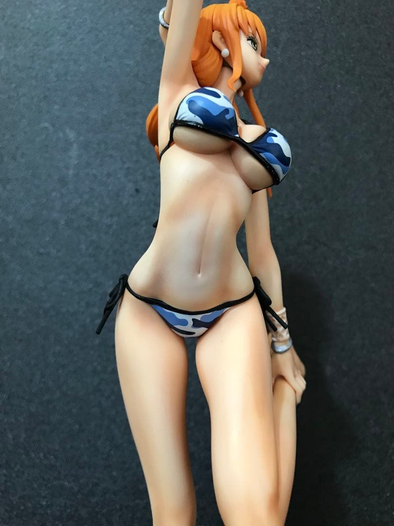 ワンピース ナミ フィギュア　リペイント　glitte &glamorous