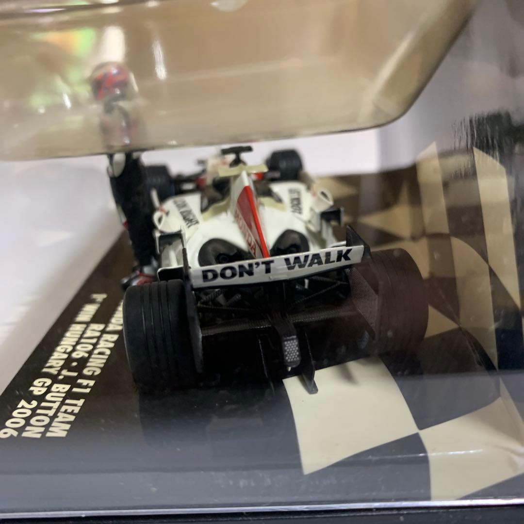 ミニカー Honda Racing F1 Team RA106 J. Button