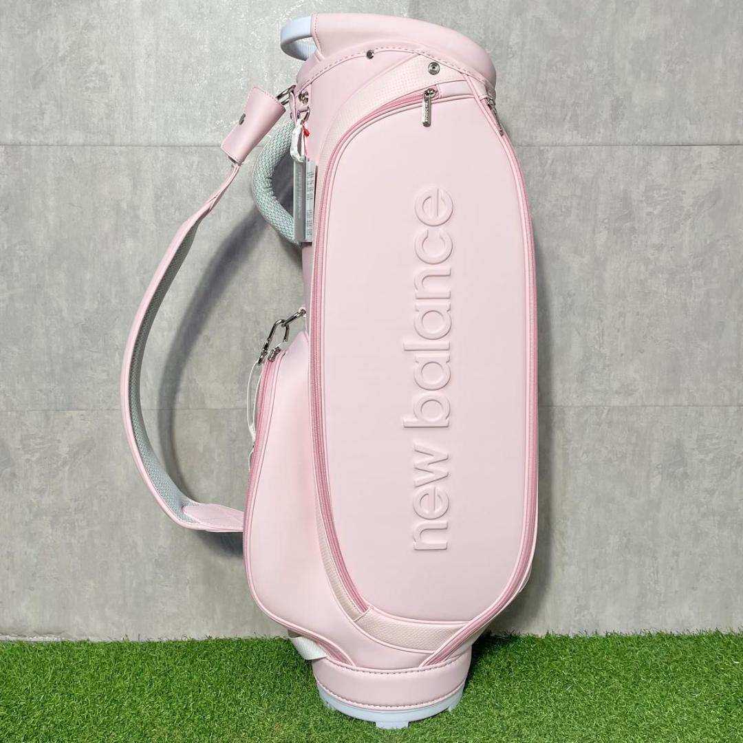 【新品】ニューバランス キャディバッグ ゴルフバッグ ピンク 2024年 高年式