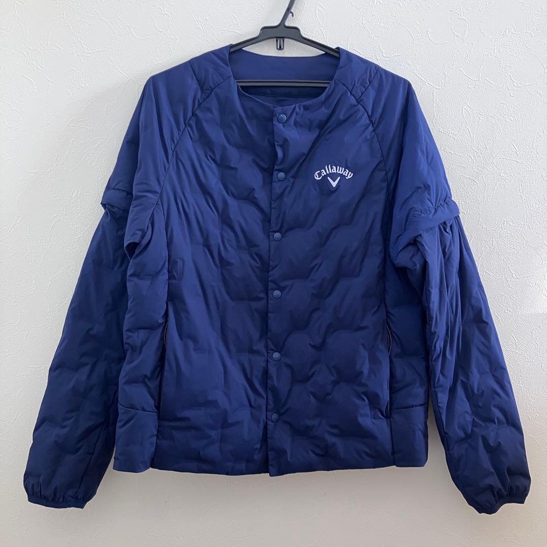 G9 Callaway キャロウェイ ダウンジャケット ゴルフ メンズM 袖着脱
