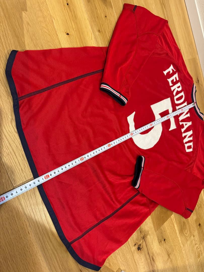 02ワールドカップモデル イングランド代表 長袖 ユニフォーム リバーシブル