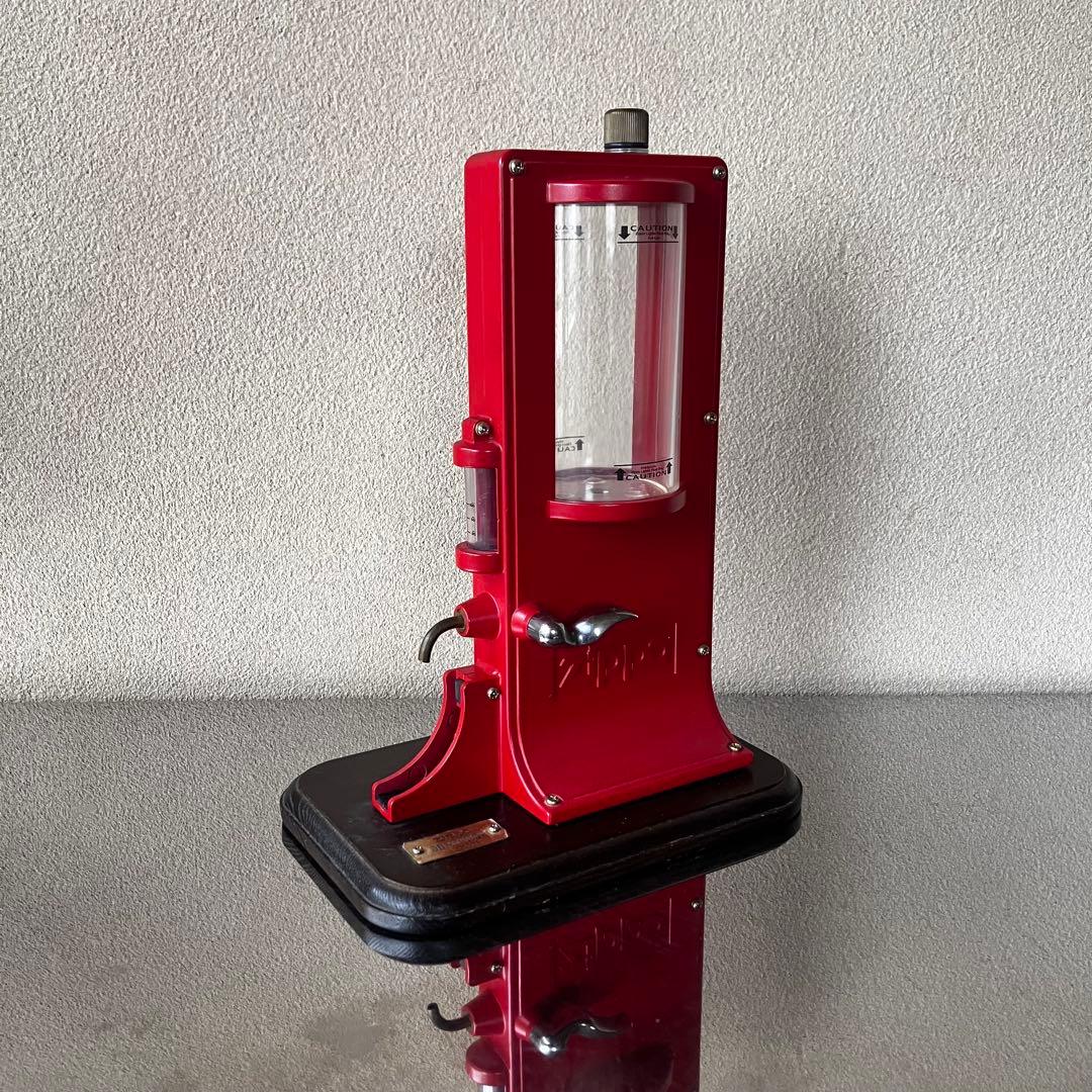 激レア zippoオイルステーション　ヴィンテージ　シリアルナンバー入り