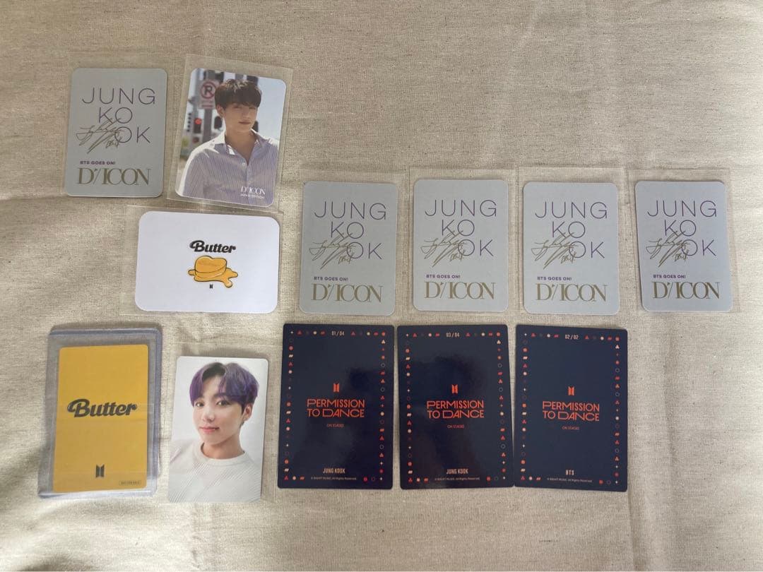 BTS ジョングク　トレカ　12枚セット