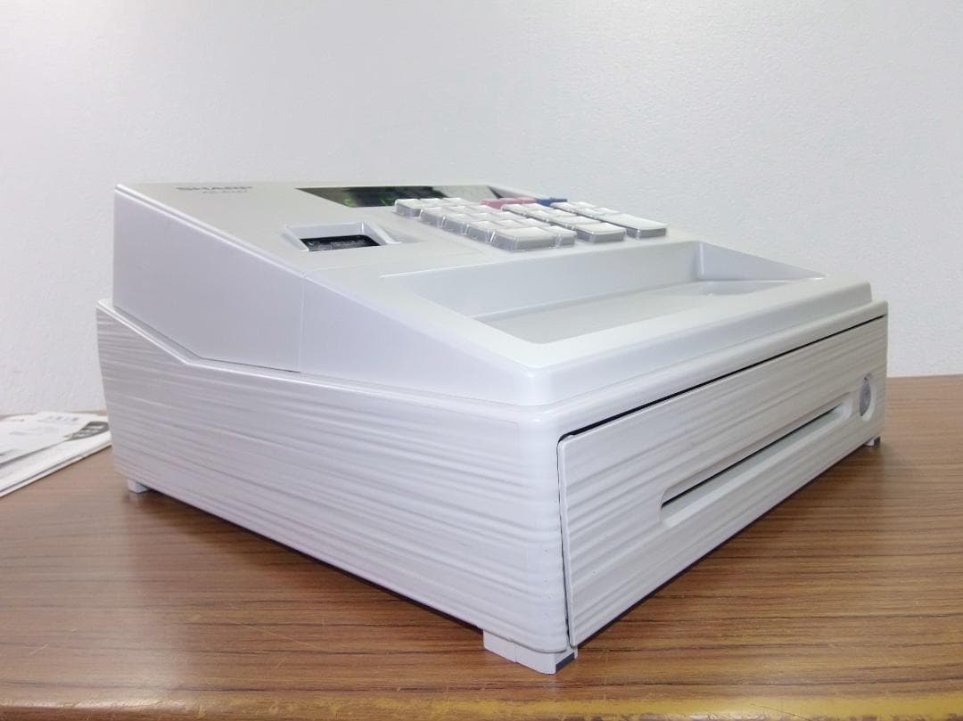 設定無料 SHARP XE-A147-W 軽減税率対応 レジスター 615804