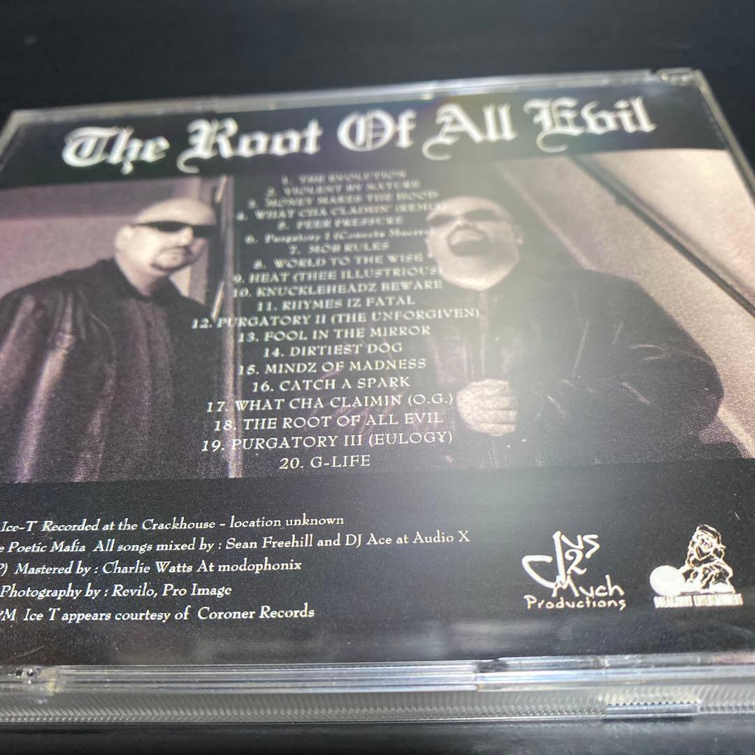 洋楽 RHYME POETIC MAFIA/THE ROOT OF ALL EVIL