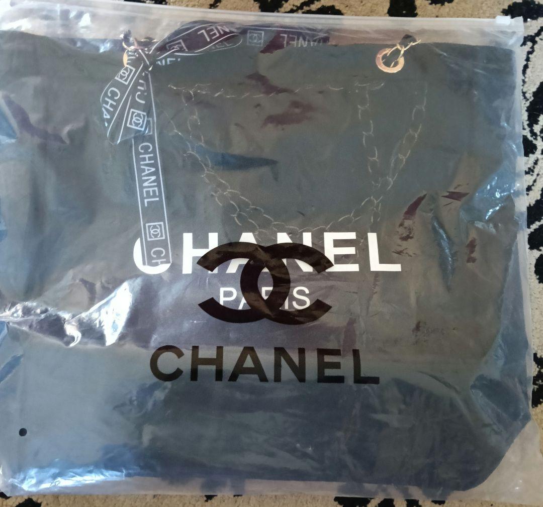 CHANEL メッシュトートバッグ＆ポーチセット