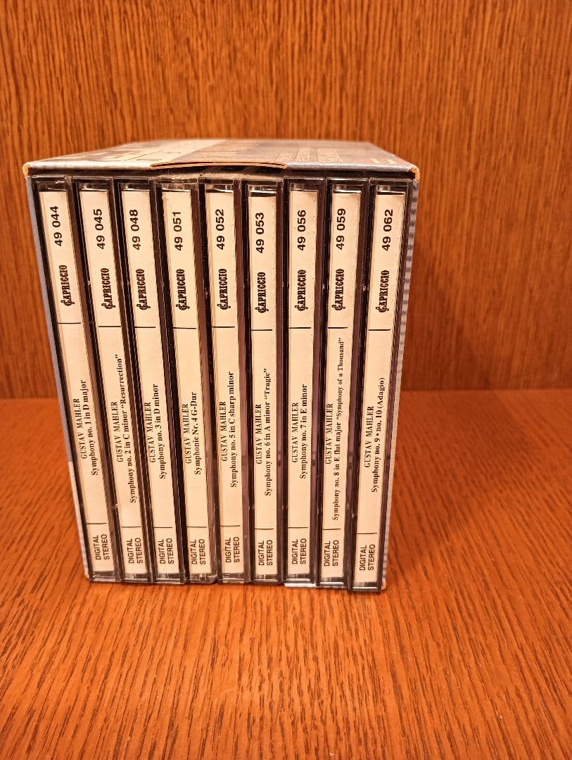 クラシック GUSTAV MAHLER 15 CD BOX
