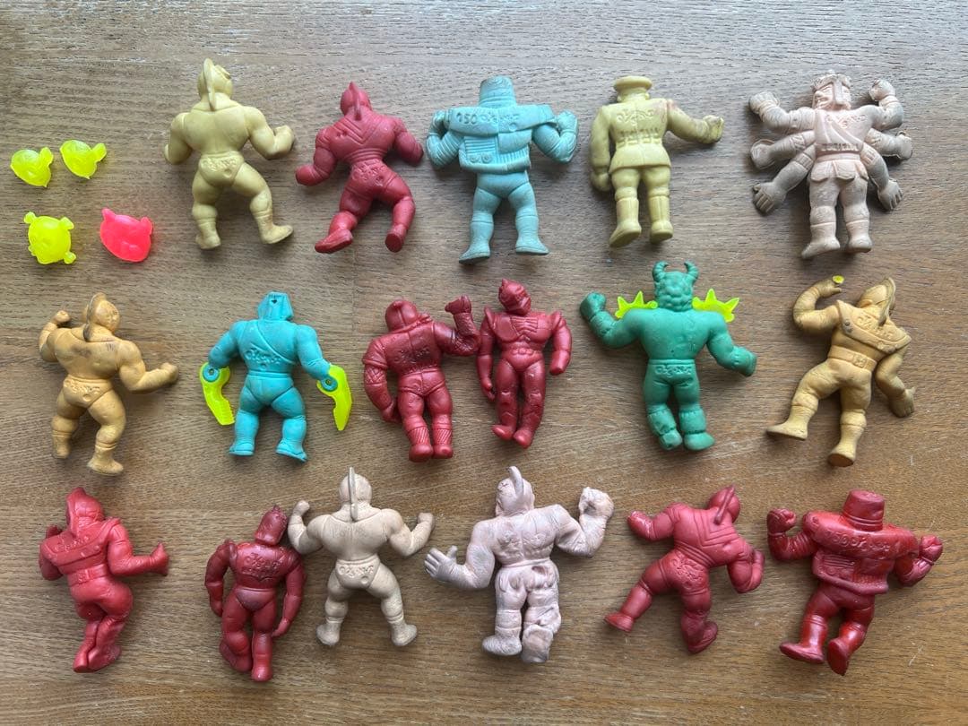 【まとめ売り16点】キン肉マン スーパーファイツ 森永 食玩