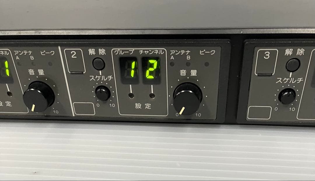WT-1814 TOA ワイヤレスチューナー 4チャンネル