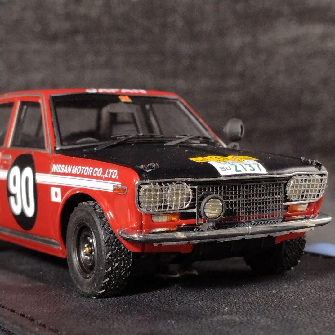 ☆希少・TOMYTEC 1/43 栄光への5000キロ ダットサンブルーバード