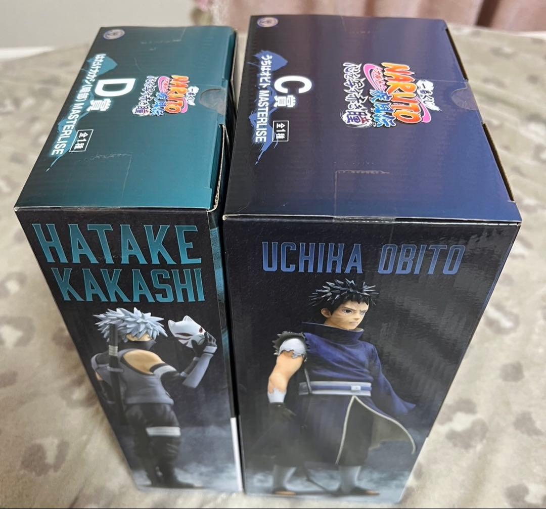 一番くじ ナルト 心を写す赤き瞳 うちはオビト&はたけカカシ 【新品未開封】