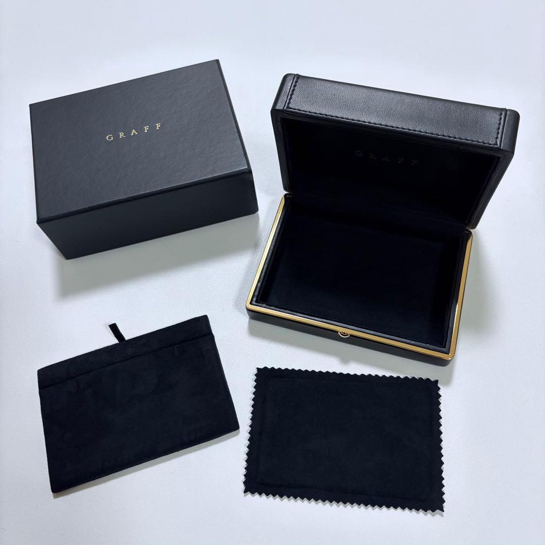 美品　グラフ　ネックレス　ケース　空箱　レザーケース
