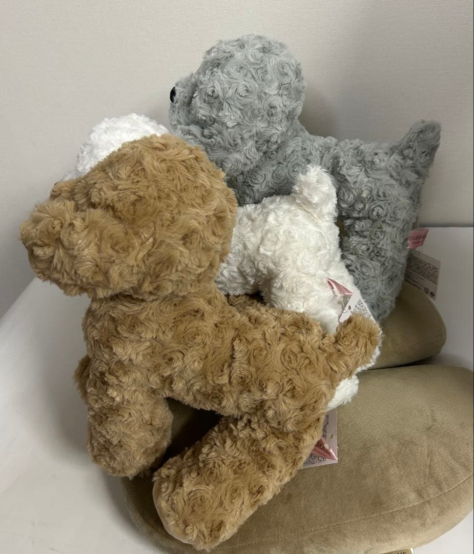 トイプードル ぬいぐるみ 3個セット　新品未使用