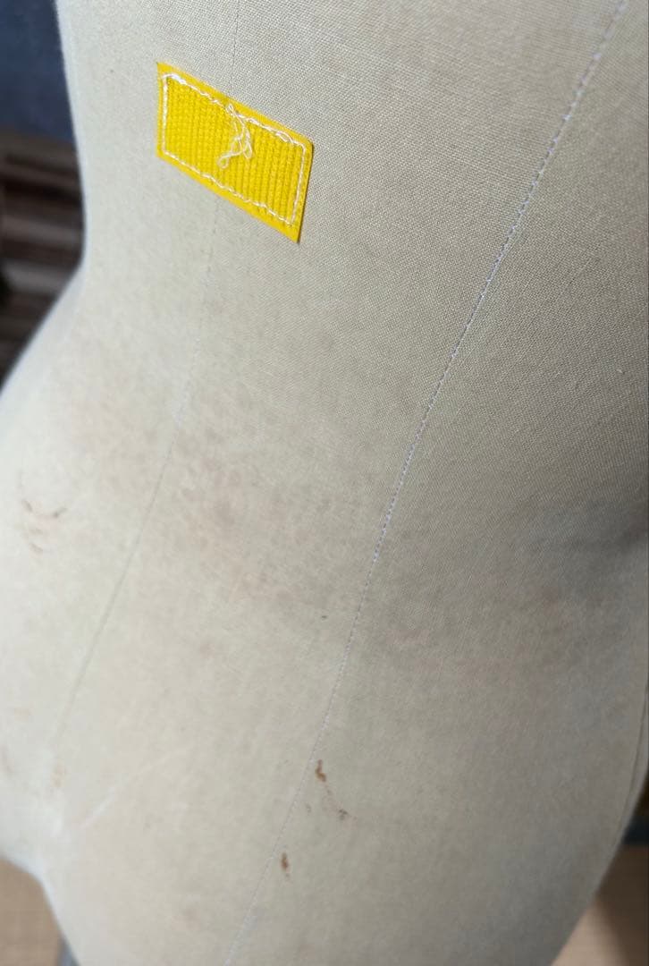 百日草、着付け練習用ボディー 布製上半身マネキン 高さ調整可能