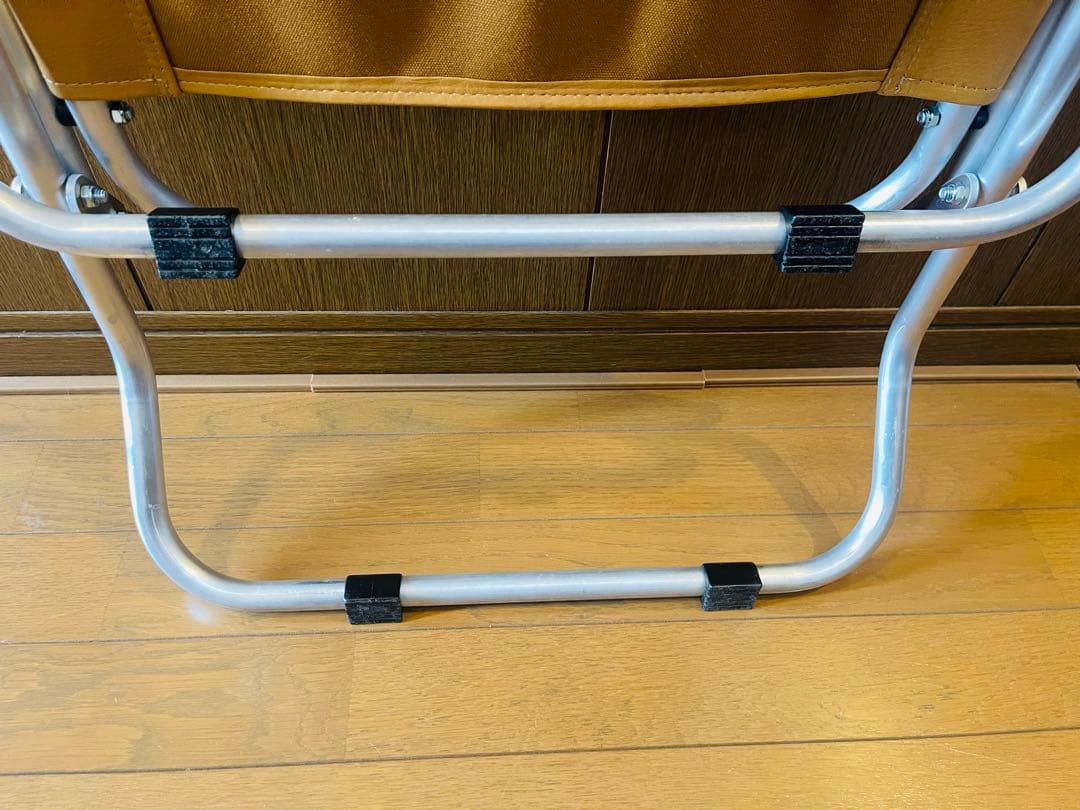 BALLISTICS BD LOWER CHAIR キャメル×シルバーフレーム