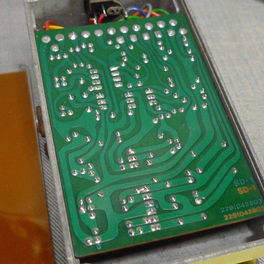 y713●BOSS SUPER Over Drive SD-1 1982年日本製