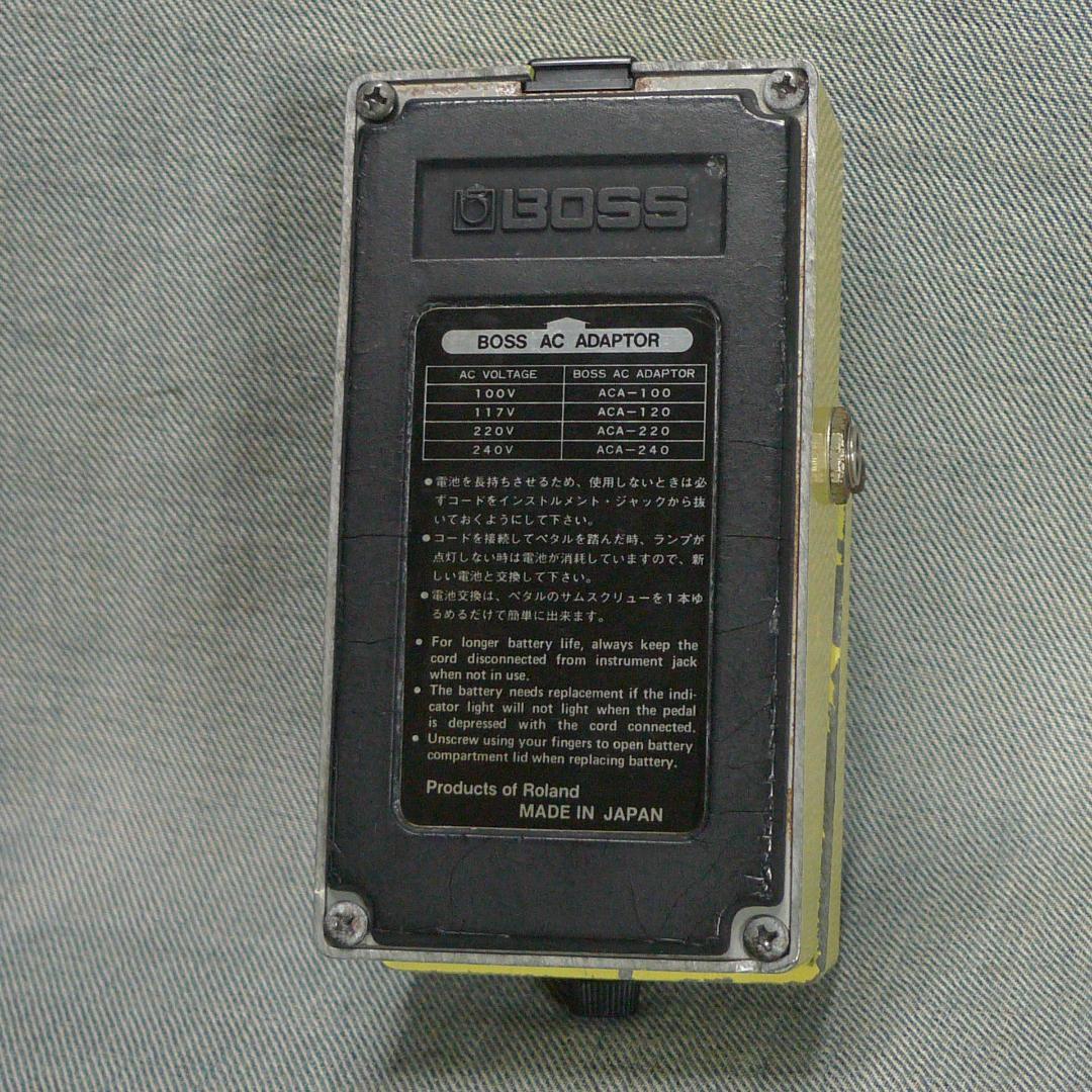 y713●BOSS SUPER Over Drive SD-1 1982年日本製