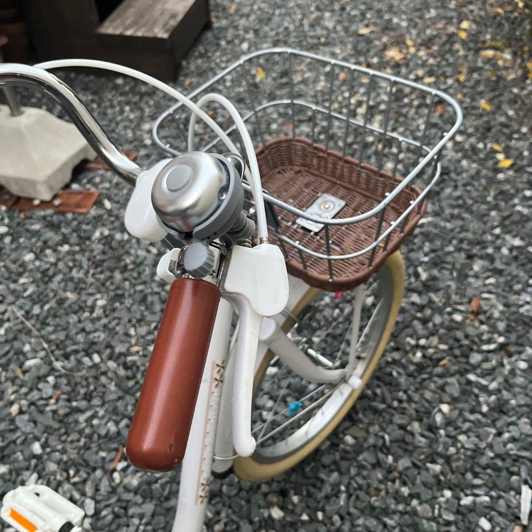 引取限定　自転車　18インチ　オリーブデオリーブ　グレージュ