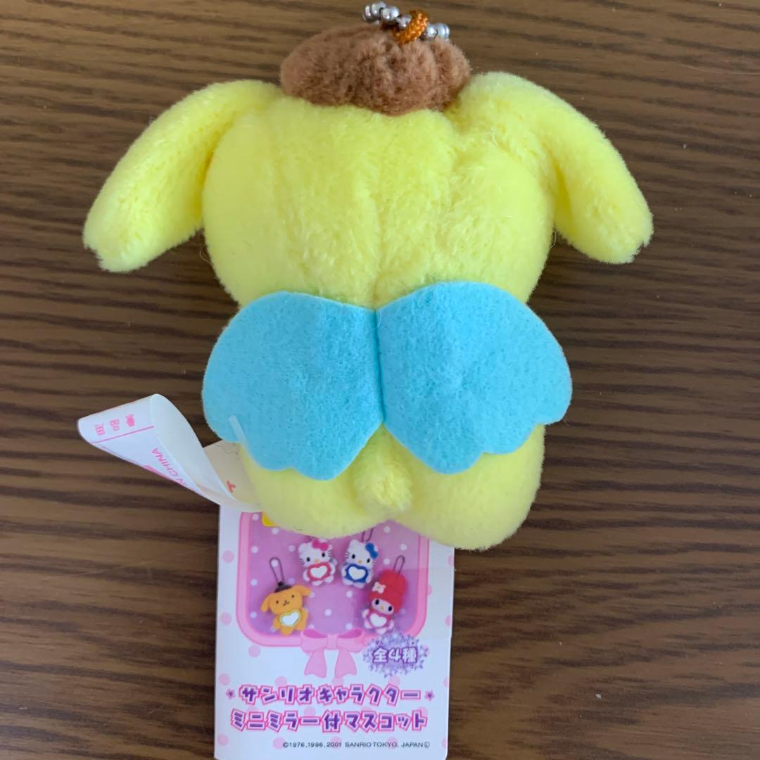 エンジェル　ポムポムプリン　天使　マスコット　ぬいぐるみ　バンプレスト