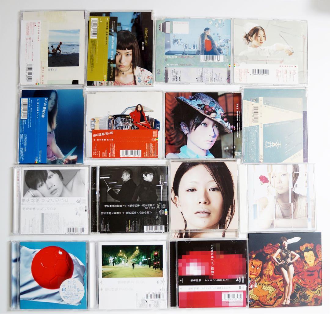 椎名林檎 計34枚セットまとめ売り　シングル17枚アルバム7枚DVD10枚