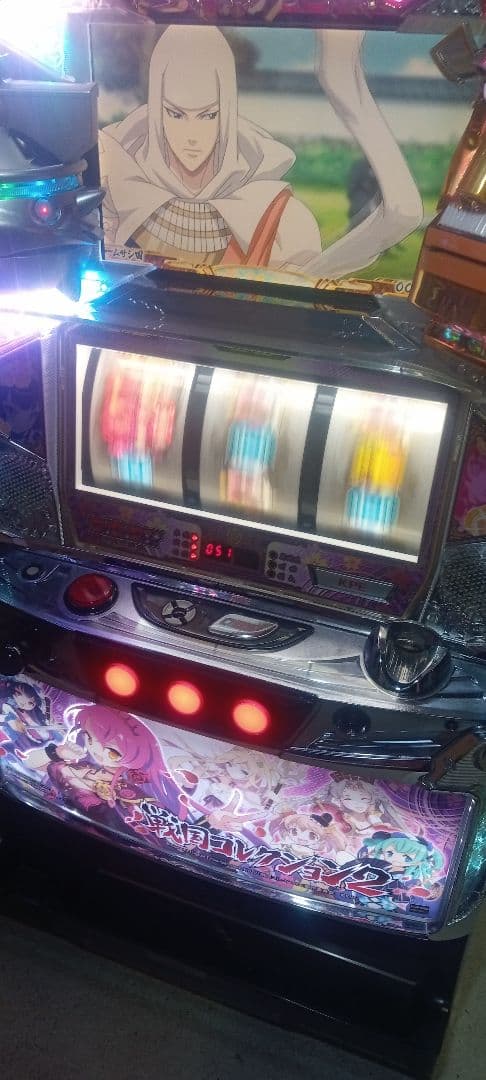 送料込　パチスロ　実機KPE 戦国コレクション2 アミューズ　不要　家スロ