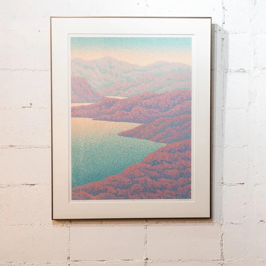 80年代　シルクスクリーン　アート作品